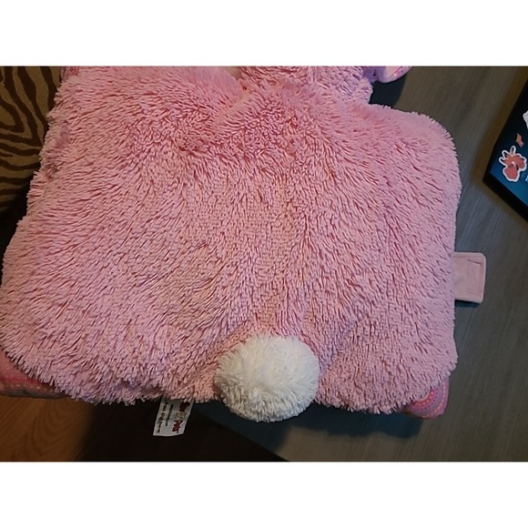 Pillow Pets Original Springtime Pink Bunny 18" Rare - Picture 9 of 9